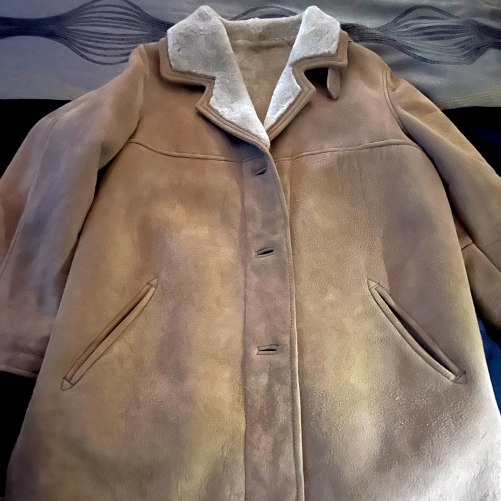 Women’s Sheepskin 3/4 length coat